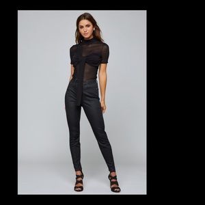 🖤bebe Black Sparkly High Waist Jeans✨